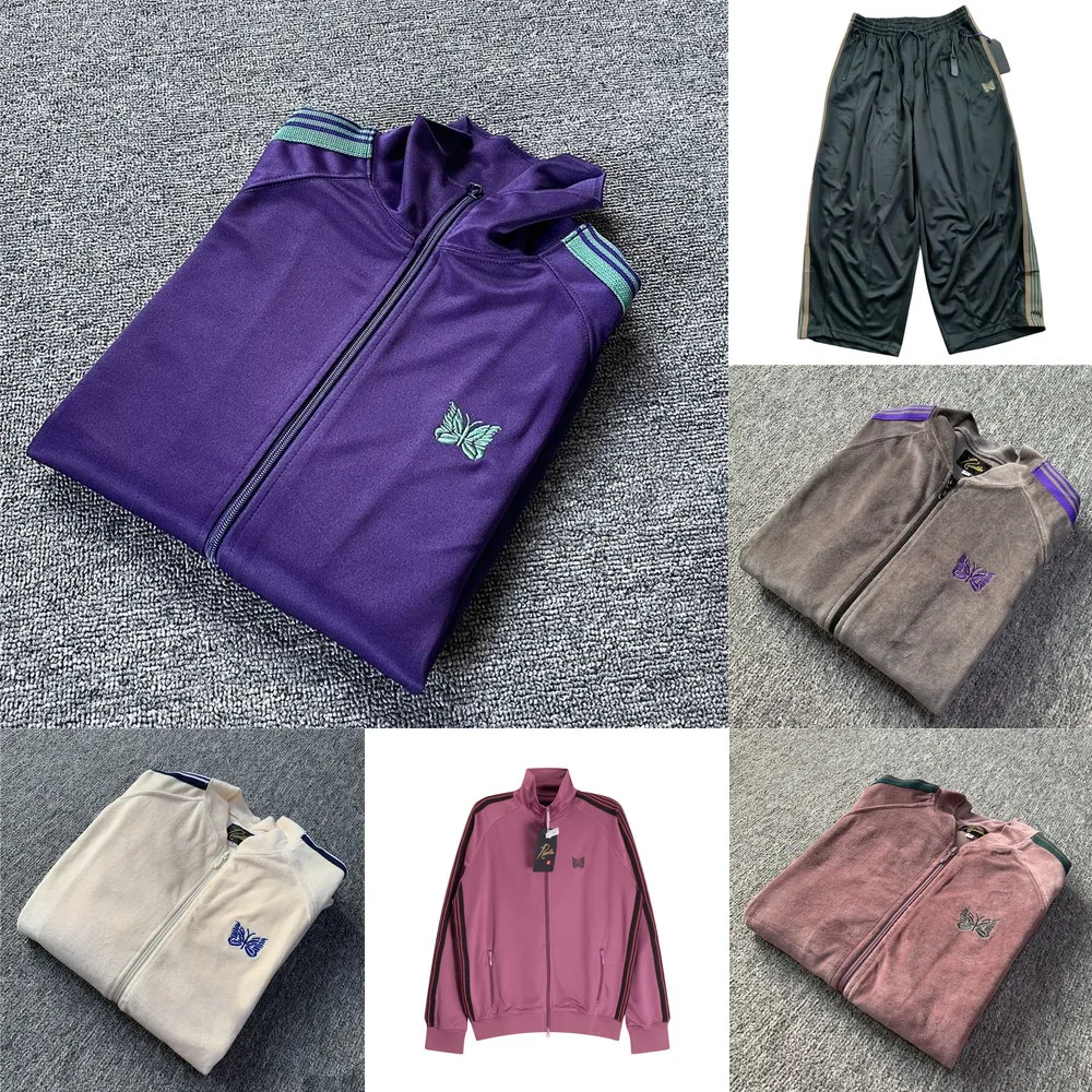 Needles 蝶刺繍 ダメージスウェット S NEEDLES Fashion Sweatpants Butterfly From Make07, Rs.1,884.1