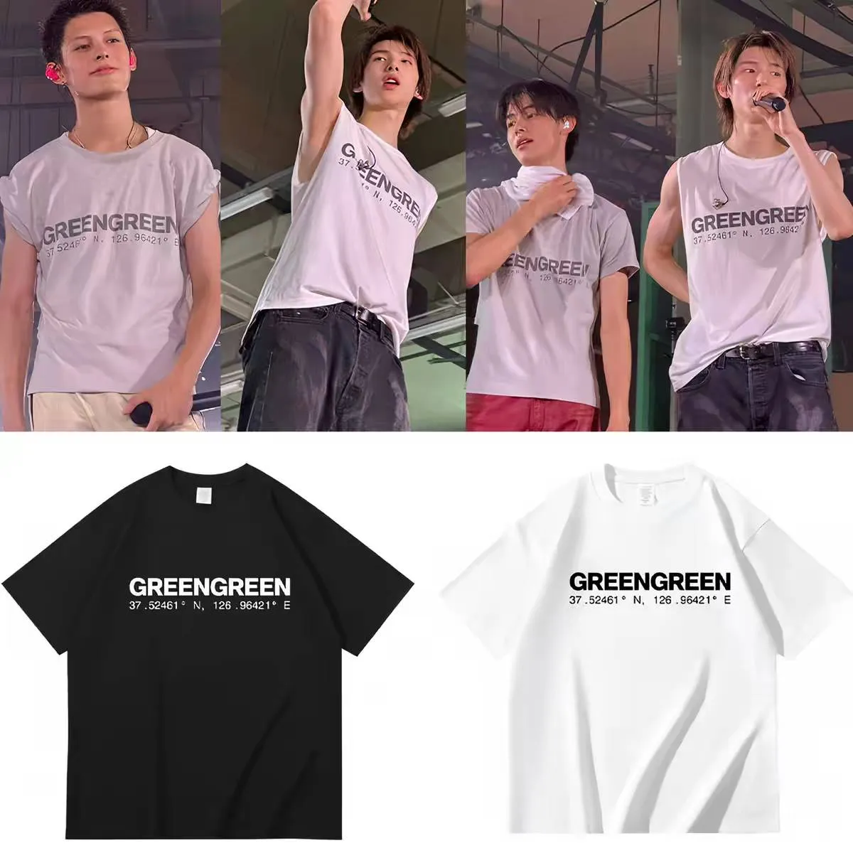 CORTIS GREENGREEN Vetements T Shirt Thailand Star From Kpop2026