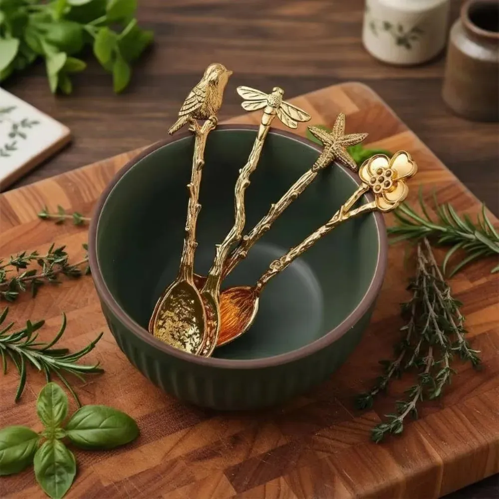 Exquisite Zinc Alloy Vintage Dragonfly Coffee From Xue009, Rs