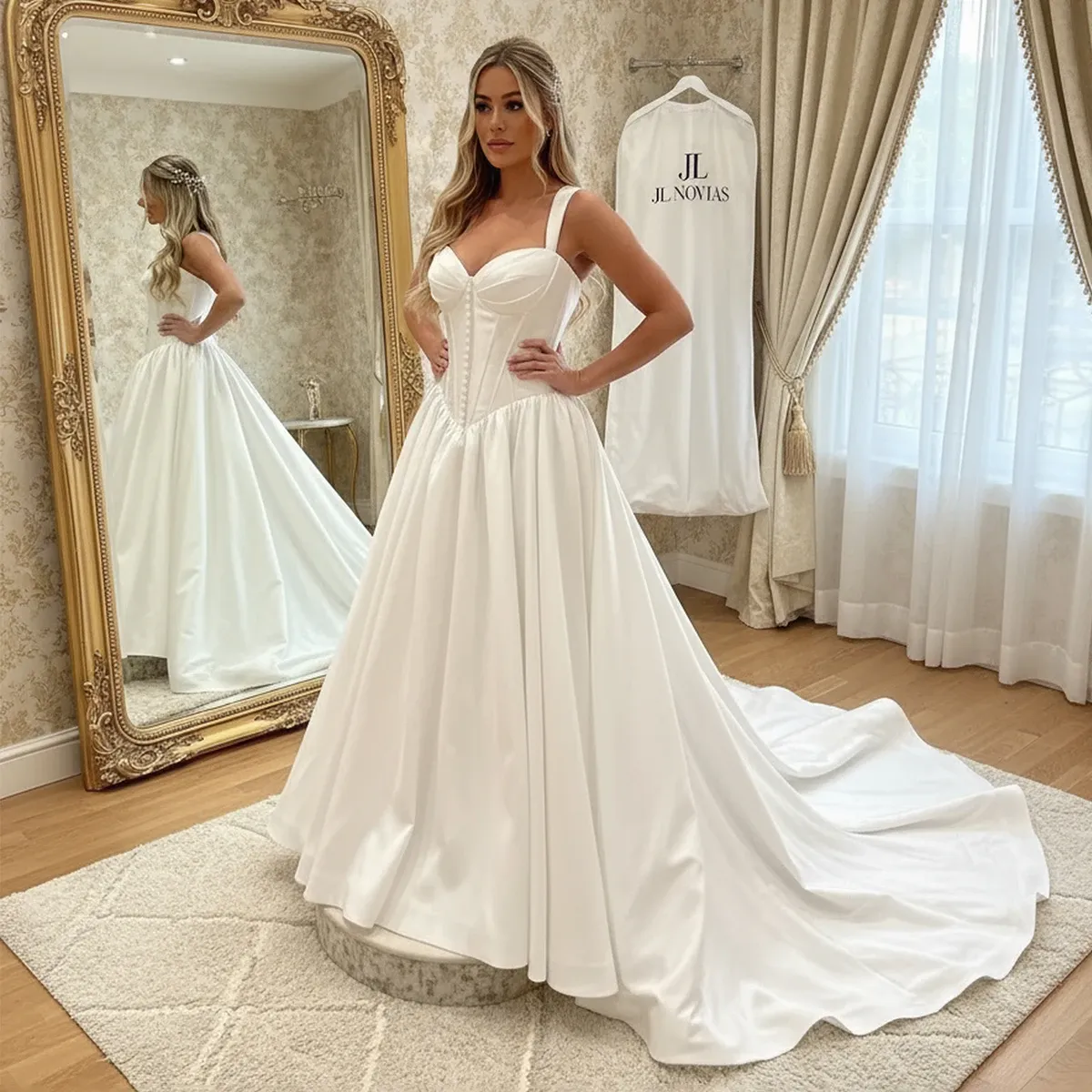 Civil Wedding Dresses For Bride 2026 Sweetheart... From Donnaweddingdress26, Rs.11,407.35