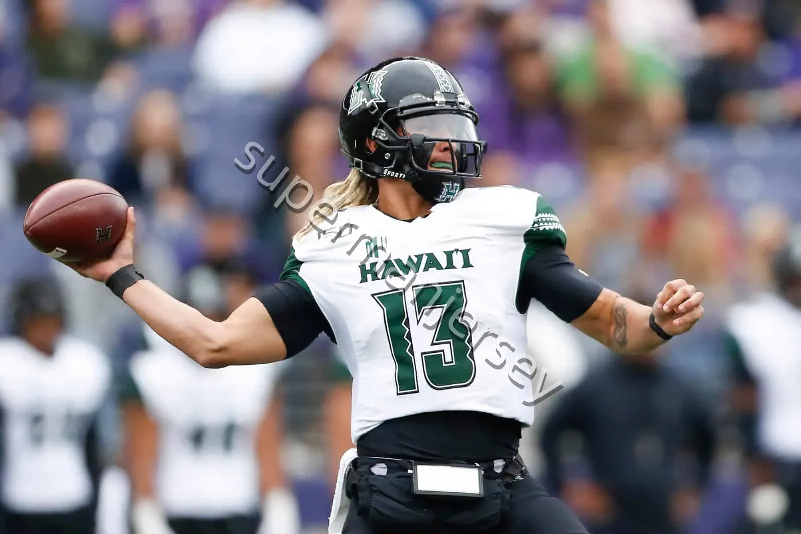 2026 2027 Hawaii Rainbow Warriors Football Jersey Men From