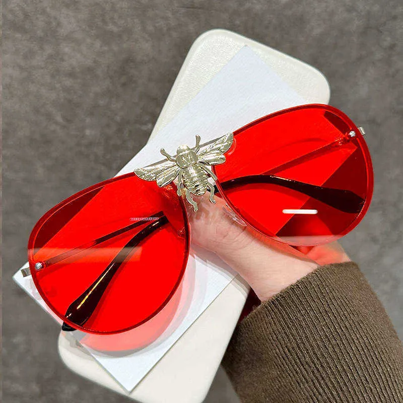 Bee Sunglasses Toad New Retro Metal Large Sunglasses... From  display picture 3