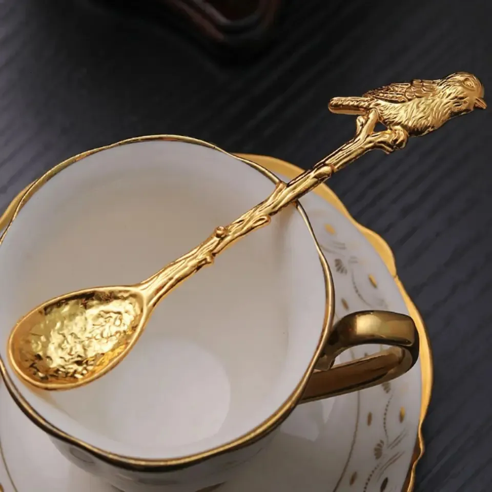 Exquisite Zinc Alloy Vintage Dragonfly Coffee From Xue009, Rs