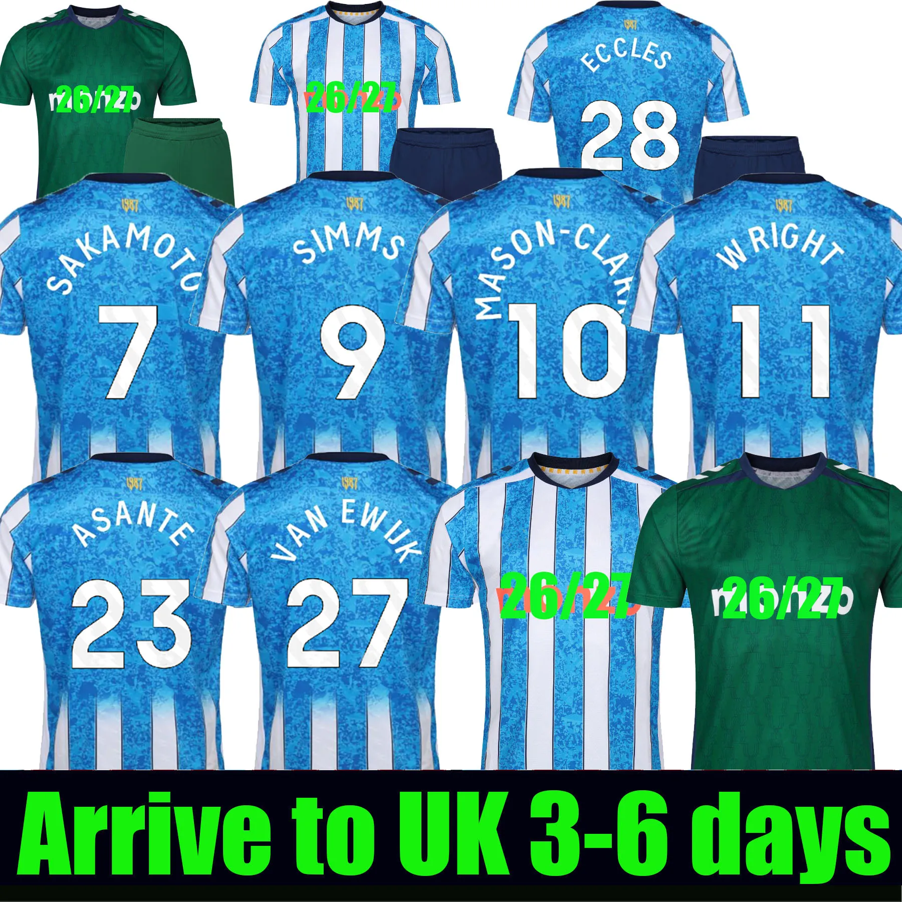 Wright Simms Rudoni Coventry City Soccer Jerseys 2026 2027 Home & Away... From Maomaojin ...