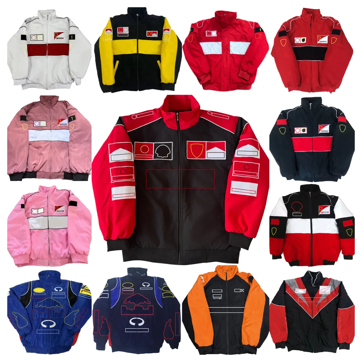 Formula One Racer Jacket F1 Jacket Mens Formula 1 Racing Coat Oversized... From Newexplorer, $22 ...