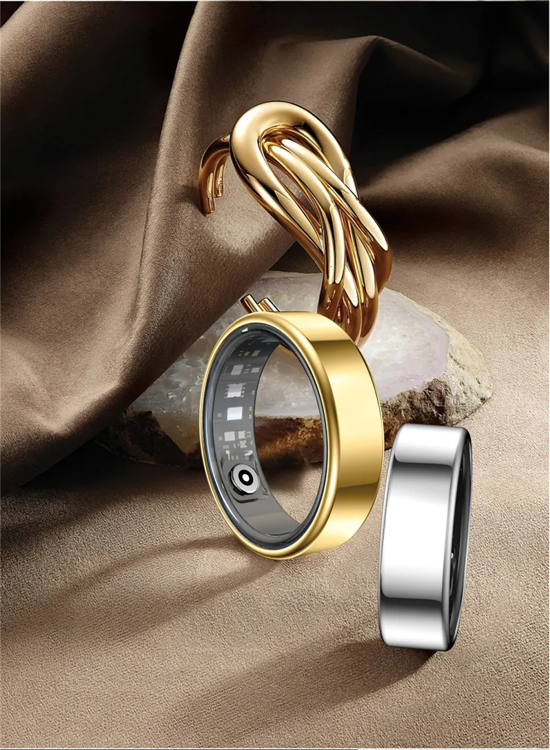 Waterproof Titanium Smart Ring Pro With Heart Rate... From Fashion ...