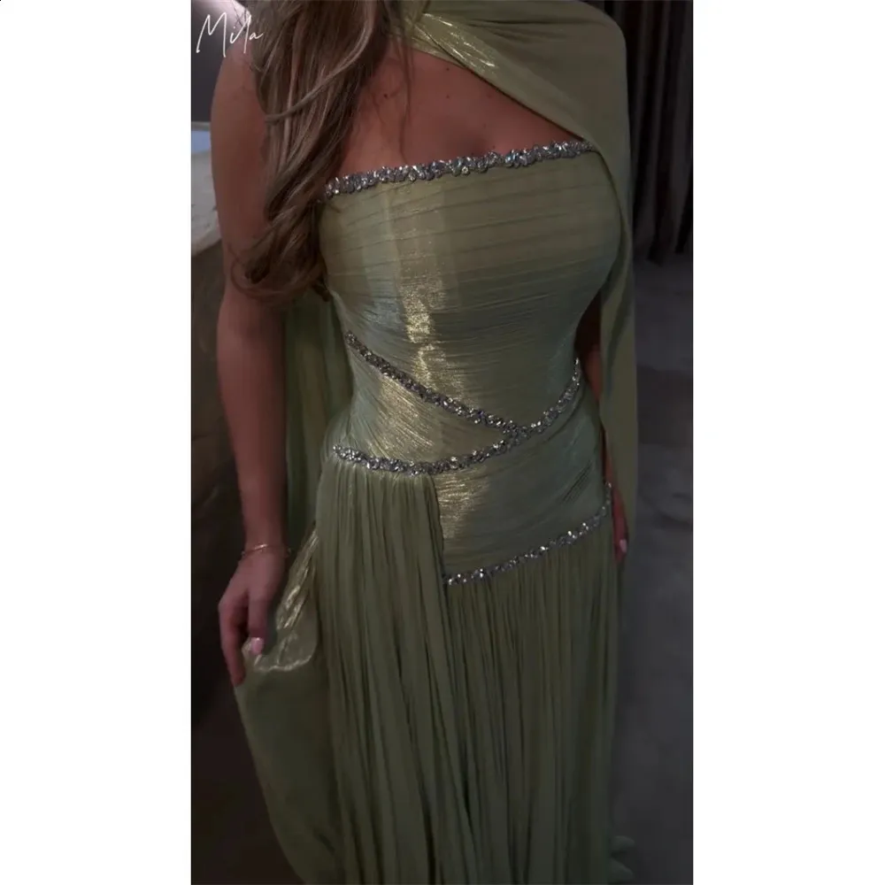 sage green strapless prom dress Mila Customized ALine Shawl Prom... From Topwang01, Rs.11,034.92 long sleeve prom dresses