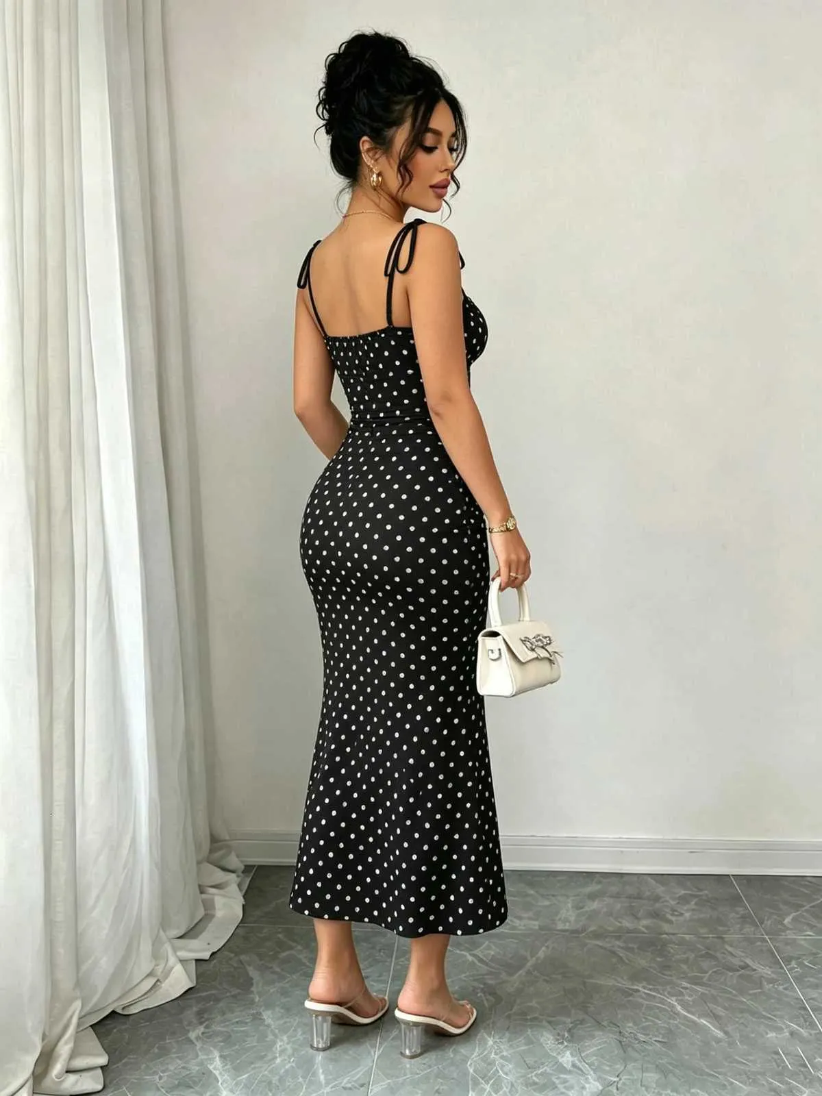 formal womens maxi dresses Plus Size Ruffled Hem Dress Sparkly bridesmaid dresses 96% Polyester Women's Casual Sleeveless Ruffled Women's size:6