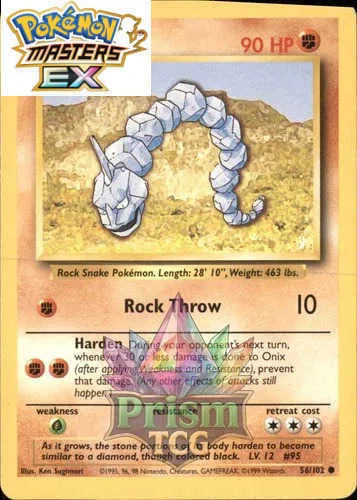 basic onix pokemon card 095 SV Scarlet & Violet 151 prevent 30 or less damage (after applying weakness and resistance) Pokemon - Onix 095/165 -