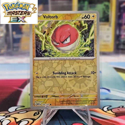 pokemon voltorb card Base Set Common #67 [Moderately Played] [Fire] Resistance Pokemon Trading Card Game Hidden