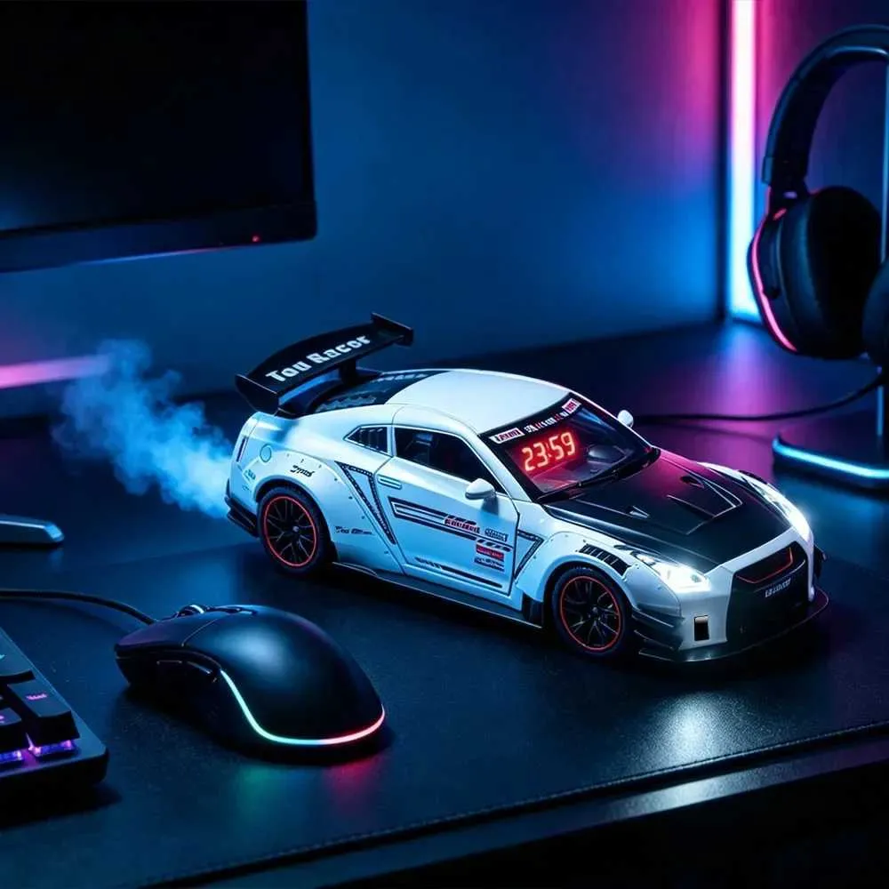 CAR様 Simulated Sports Car Alarm Clock Adjustable Engine From