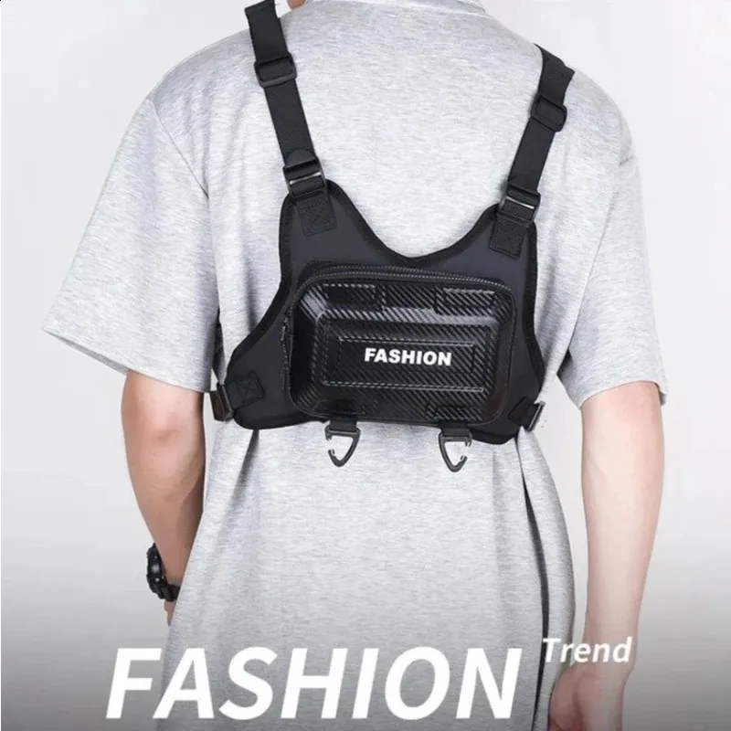 Outdoor Sports Chest Bag Vest Men Women Multi Pocket From