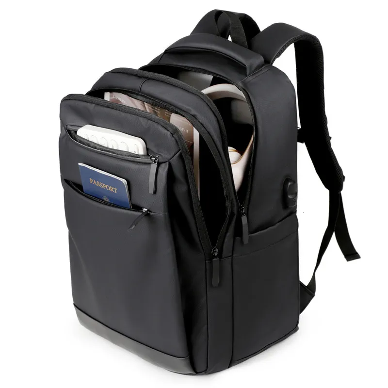 best large business laptop backpack Extra Backpack, 17 inch Computer for Men Travel Work Cell Phone Pocket Interior Men Backpack Large Business Trip