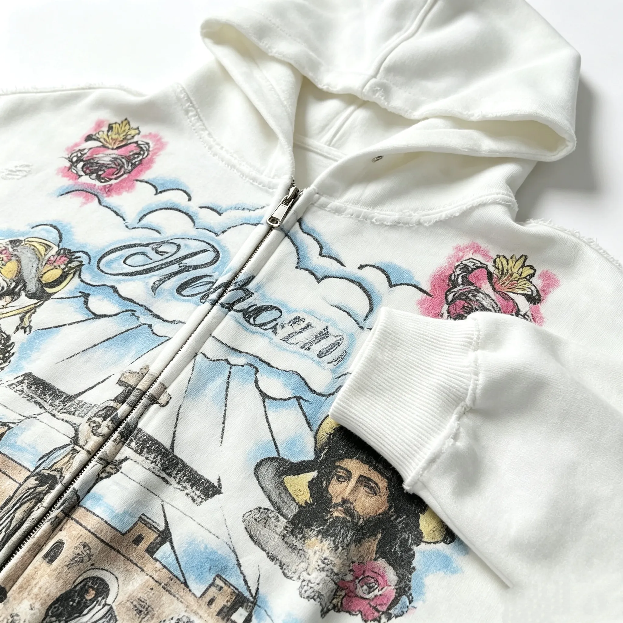 Mens Hoodies Y2K Streetwear Vintage Jesus From Dh1102134228