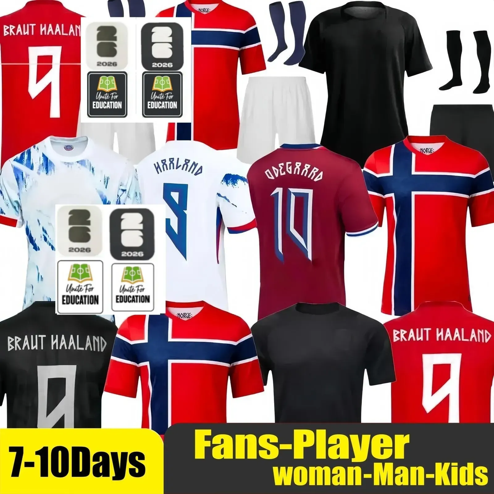 Norway Soccer Jerseys 2026 World Cup Men & Kids Kit... From ...