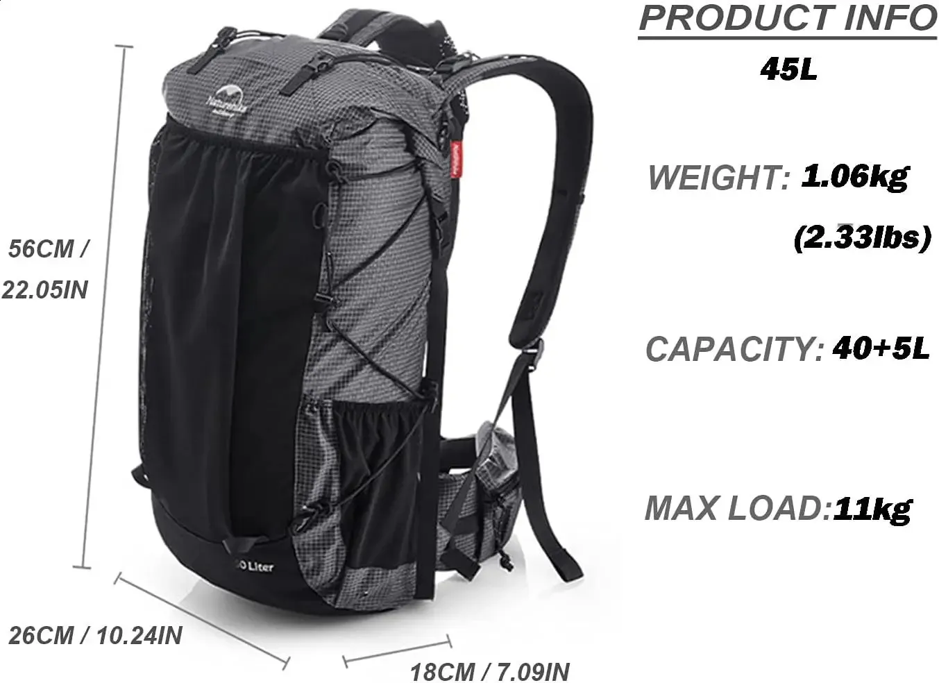 rains ultralight backpack Naturehike 45L Rock Internal Frame Hiking for Outdoor Camping Travel Backpacking with Rain Cover Backpack for Adults : Sports & Outdoors Backpack Mini is a downscaled version of Backpack Rucksack RAINS Ultralight Sage