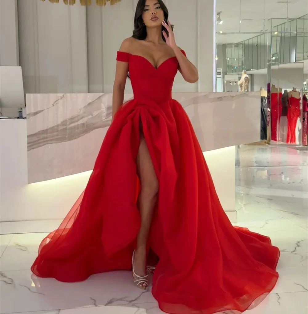 classy red formal dresses Elegant Evening Dress Off The Shoulder... From Donnaweddingdress17, Rs.11,424.6 08/30/2026 Delivery