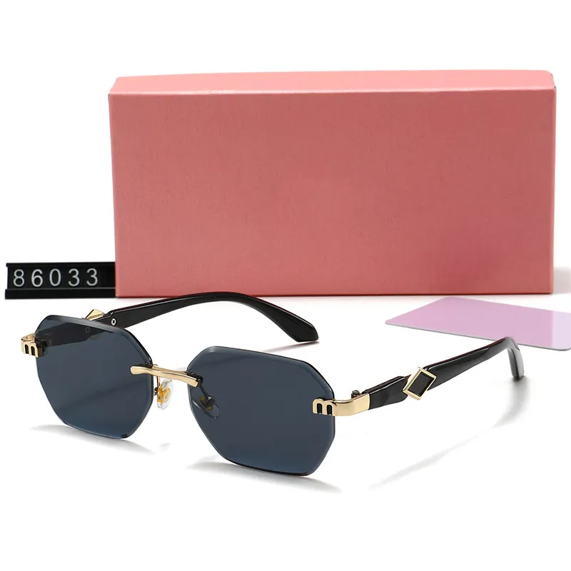 UV400 Rimless Irregular Sunglasses Metal Frame Polarized Lens Streetwear Amazon.com: Zentavi Rimless Sunglasses for Men Square  main image 4