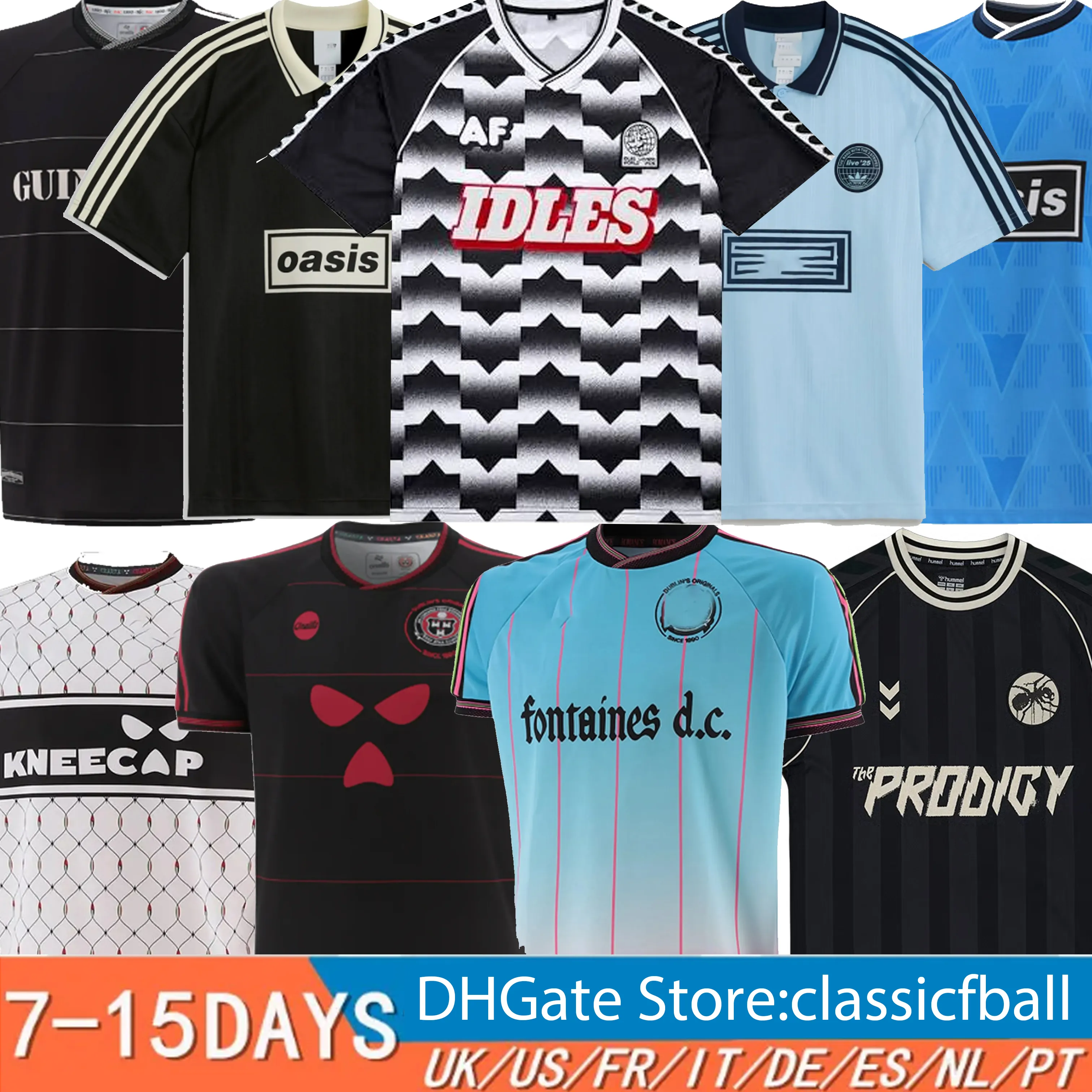 2026 Bohemians KNEECAP BLACK Football Jersey Shirts From