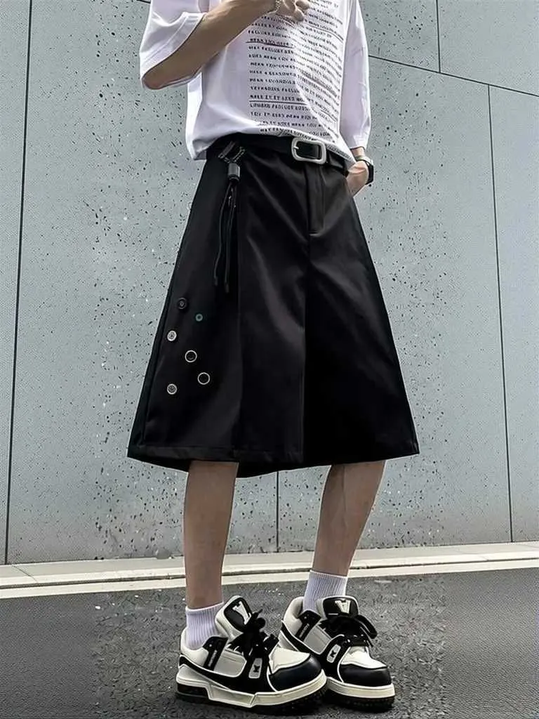 black dress shorts men Flex Nylon Short for Tall Men in Black XL / Extra Tall / Black
