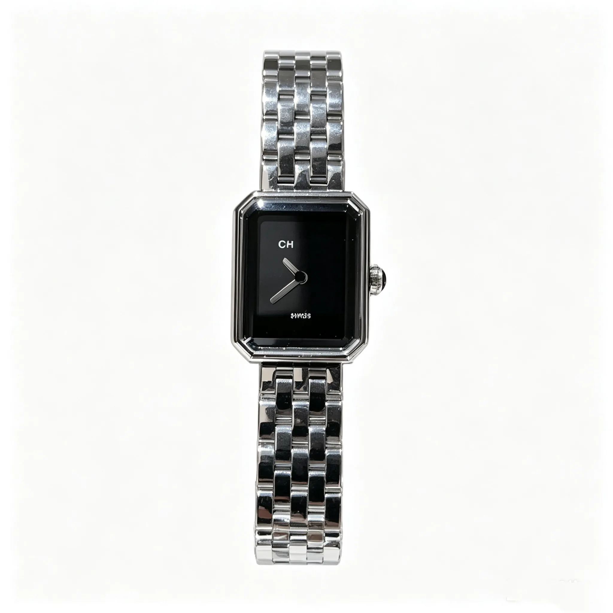 Vintage Cream White Dial Square Quartz Watch For... From  display picture 3