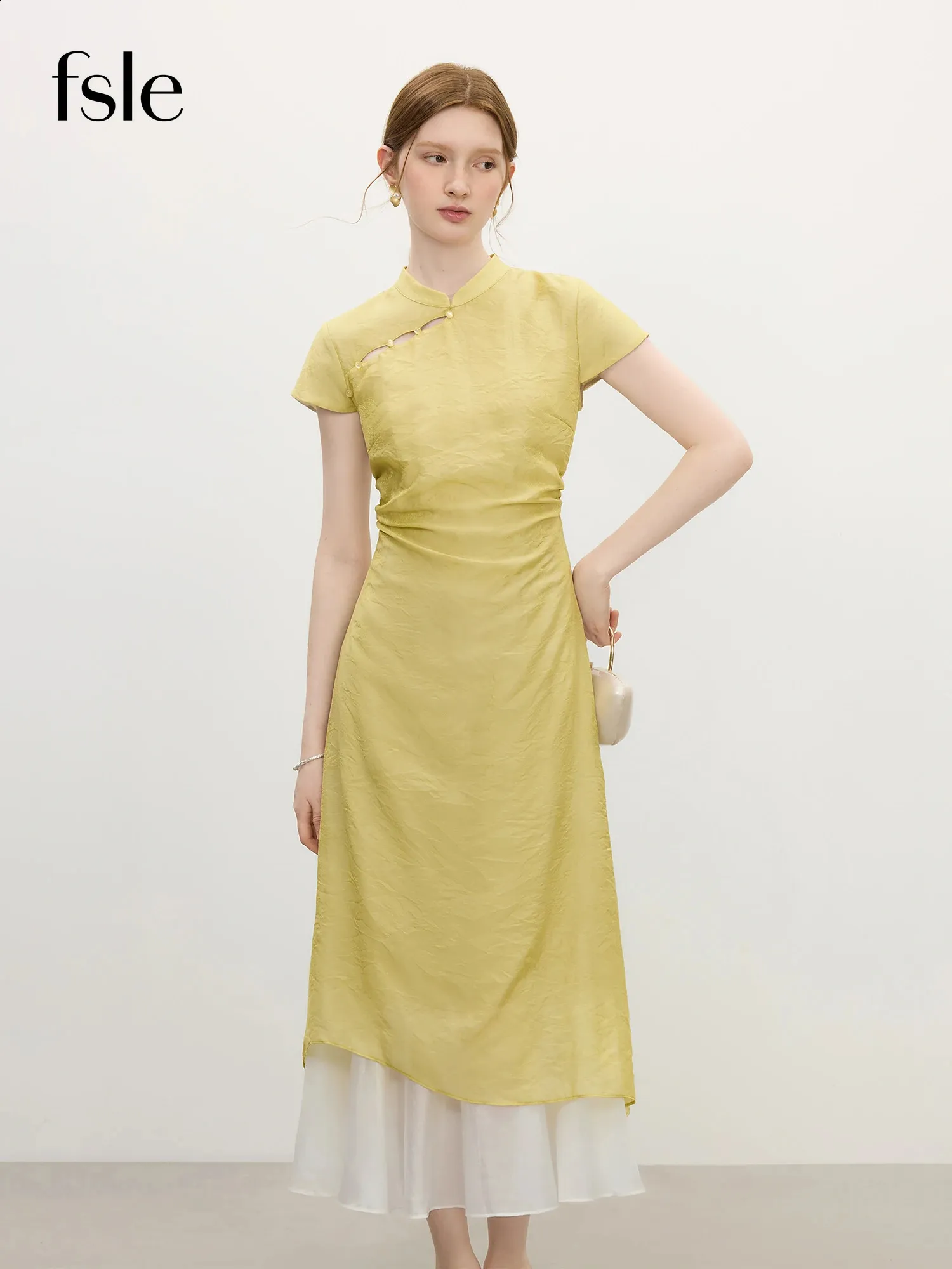 smoke green dress FSLE Womens Summer Willow Chinese Style... From You04, Rs.4,924.34 lily_style_silhouette::Column
