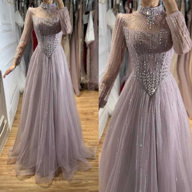 diamond collar long dress Women Chic Black Full-Sleeve Stand Collar Diamond Embellished Gown Bodycon  Slim Clubnight Party Evening Dress 2025 New Vestidos