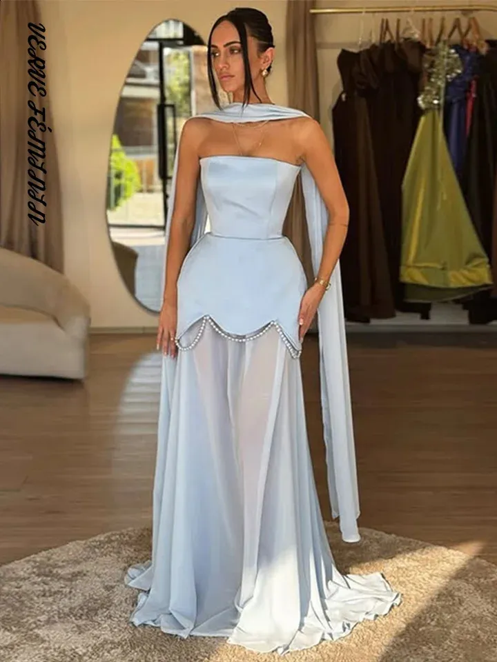 patchwork formal dress Womens Strapless Mesh Evening 341974