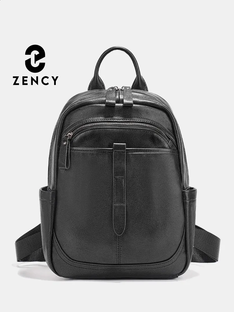 100 genuine leather backpack Polare 17.3 Inch Full Grain for Men Multi Pockets Business Travel Laptop Rucksack Brown Improved Breathable Designer 100 Leather Backpack Womens
