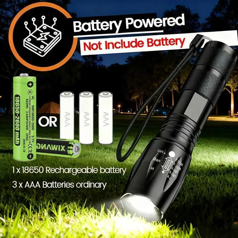 18650 rechargeable flashlights Westinghouse 3 Watt Cree Aluminum Flashlight performance illumination tool engineered for extreme beam distance and durability Police Security 700 Lumen Long