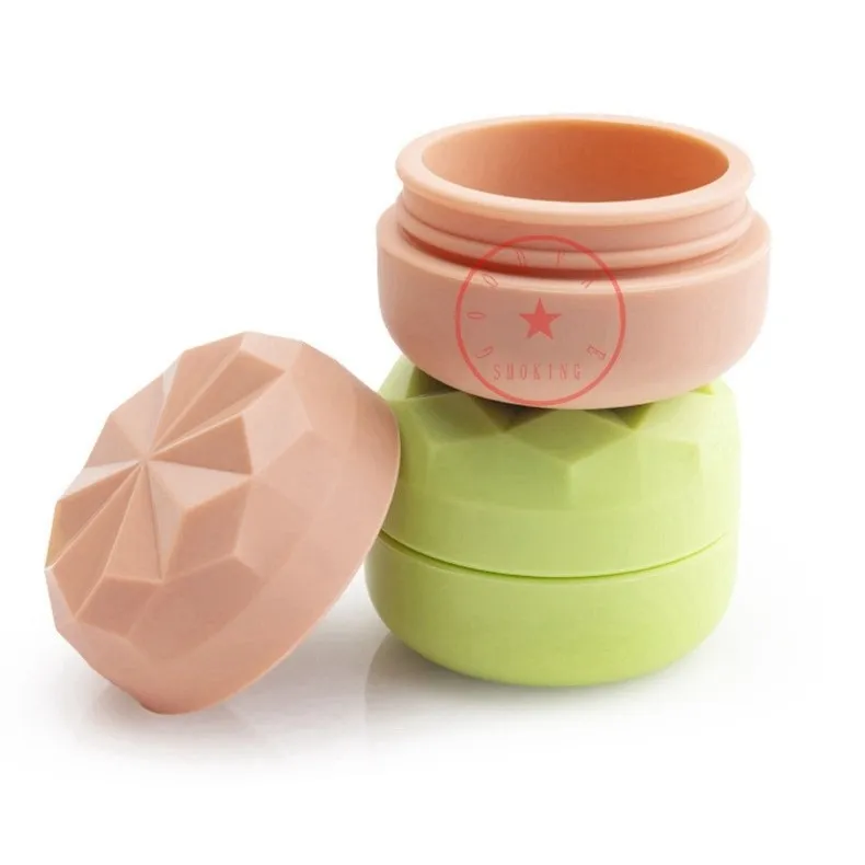 silicone jar tobacco Fantasy Gifts Medium Sealed for Herbs and Storage Home & Kitchen Portable Diamond Colorful 20ML Smoking