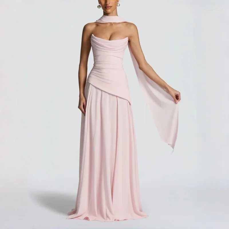blush pink casual dress Corinne | making this an easy choice for everything from coffee runs to weekend brunches Linen Wrap Dress - Linen