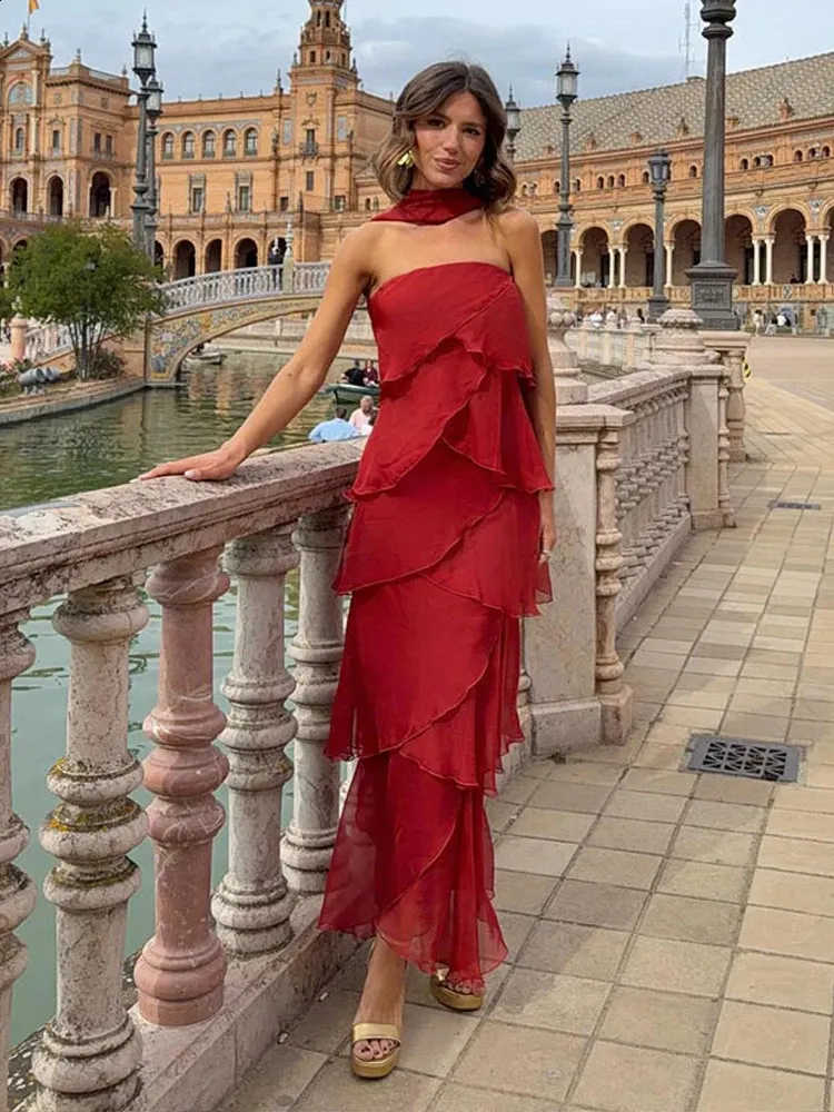 womens layered dresses Double Linen Dress EFRAT 4Occasion off shoulder dresses for women