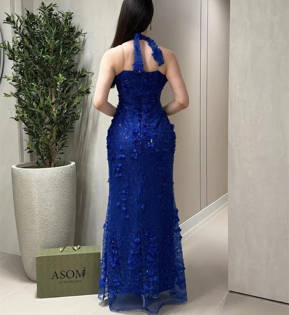 royal blue sheer dress Stunning Royal Blue Sheer Mesh Maxi Dress