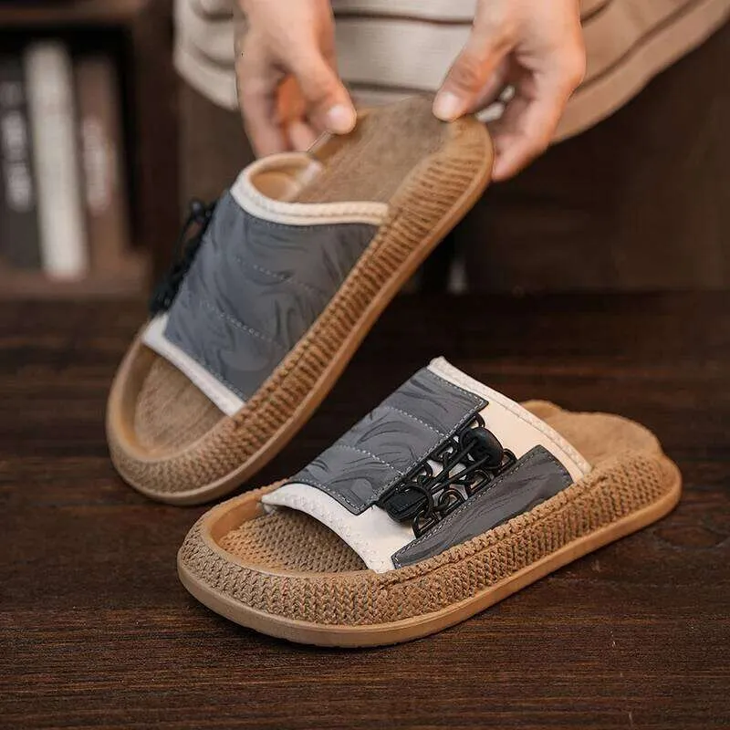 Mens Summer Thick Sole Slippers, Non Slip... From  display picture 3