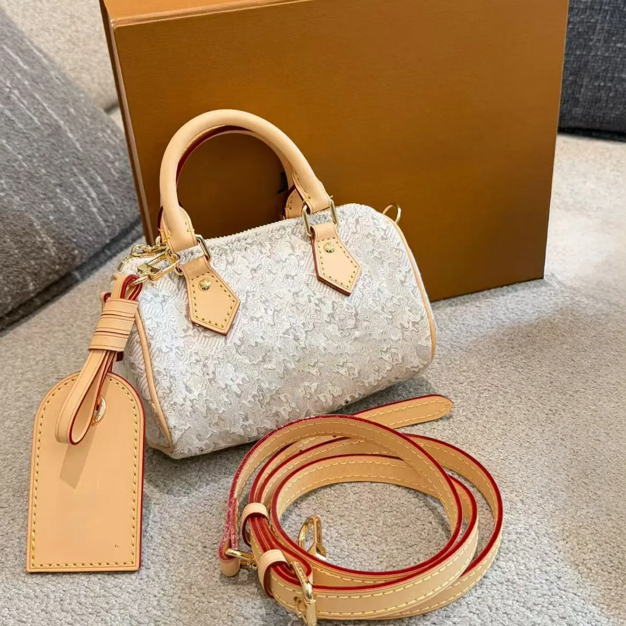 crossbody travel canvas designer bag women for Casual Purse CRAZE Whether you sling it on your shoulder or across your torso Designer Jacquards Canvas Tote Bag