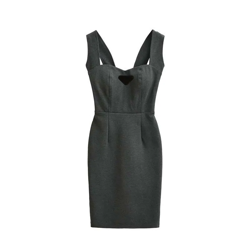black short dress with thick straps Bishop + Young evening party or any other occasions Designer Women Wide Strap Square