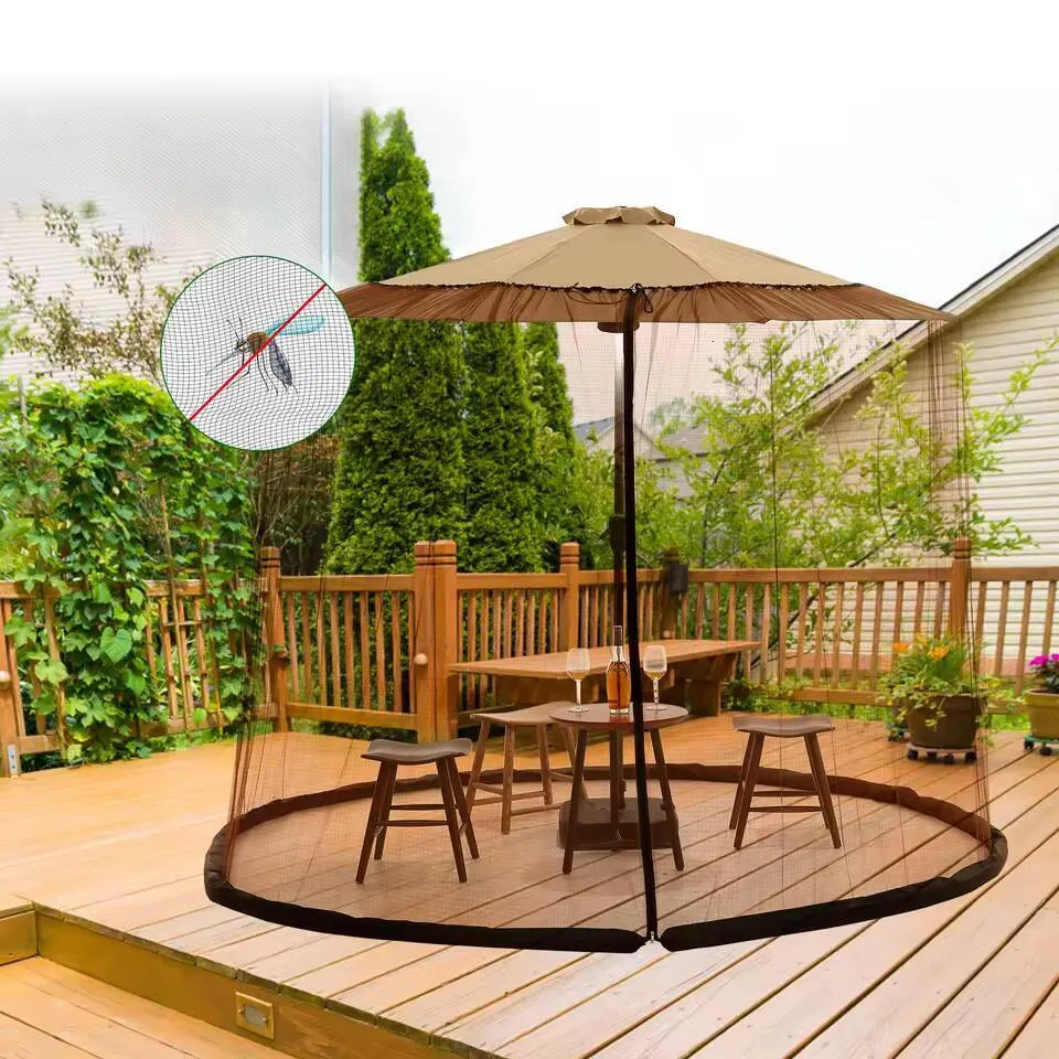 adjustable patio umbrella screen Mosquito Nets,Polyester Mesh Net Screen,Universal Canopy Net with Zipper Door and Rope,Fits 8-10FT Outdoor Umbrellas and Tables. (Black) : Patio, Lawn & Garden Classic Accessories has been a trusted name in outdoor living for over 35 years 8-12 Feet Patio Umbrella Table