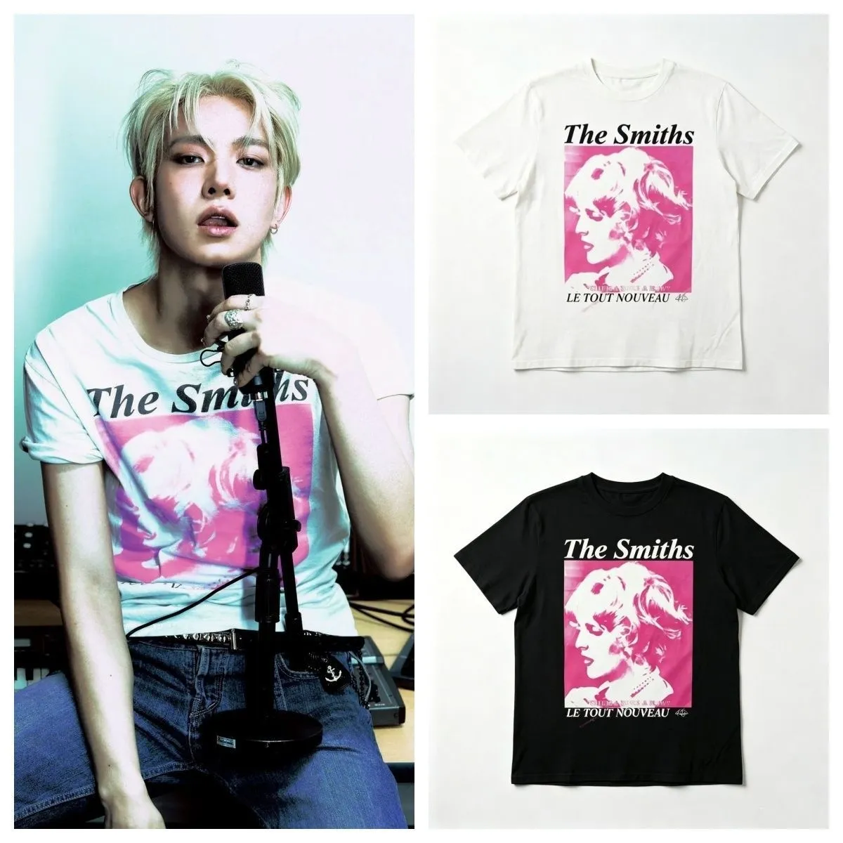 Kpop ENHYPEN Heeseung Same Style The Smiths Vintage From