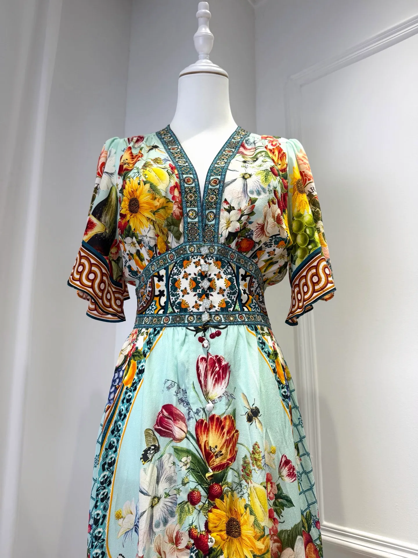 Australian Designer Silk Dress 2026 Summer Vacation... From Yyw220905, Rs.25,975.23 In Bulk