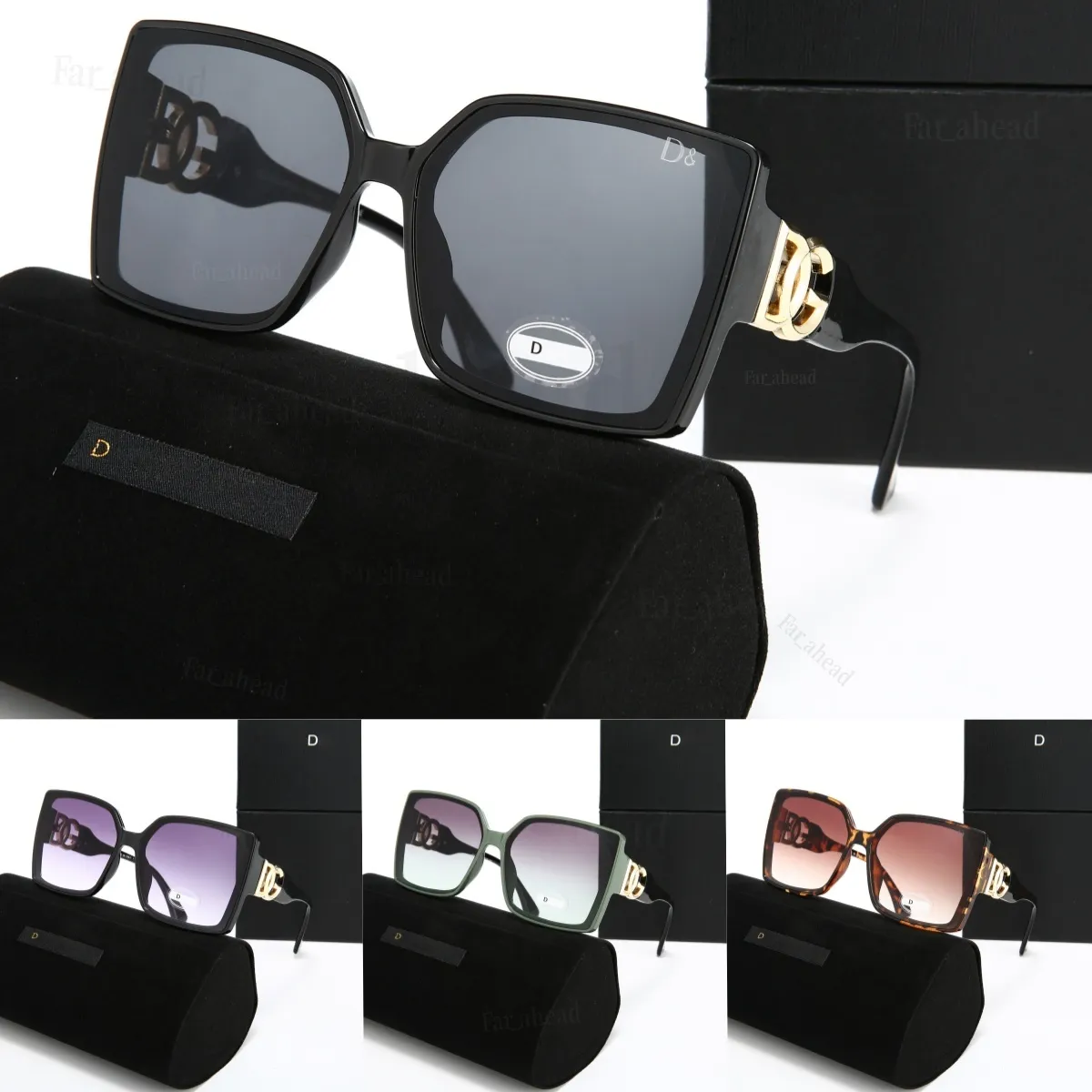 Polarized Square Sunglasses with UV400 Protection - Polycarbonate Frame Polarized Square Sunglasses | UV400 Protection - zenottic  main image 2