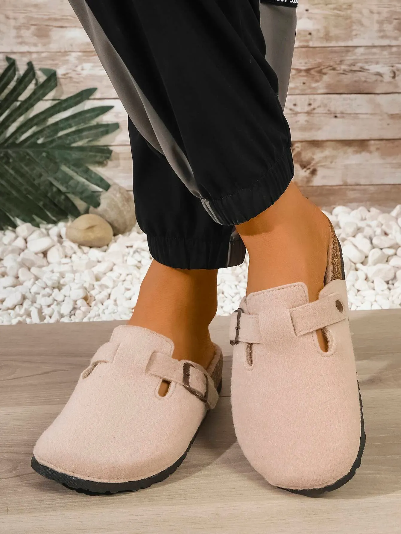 Men’s Closed Toe Adjustable Slip-On House Shoes Casual Mules Mens Mule Shoes, New Spring Vintage Slip On... From Ycbest  main image 4