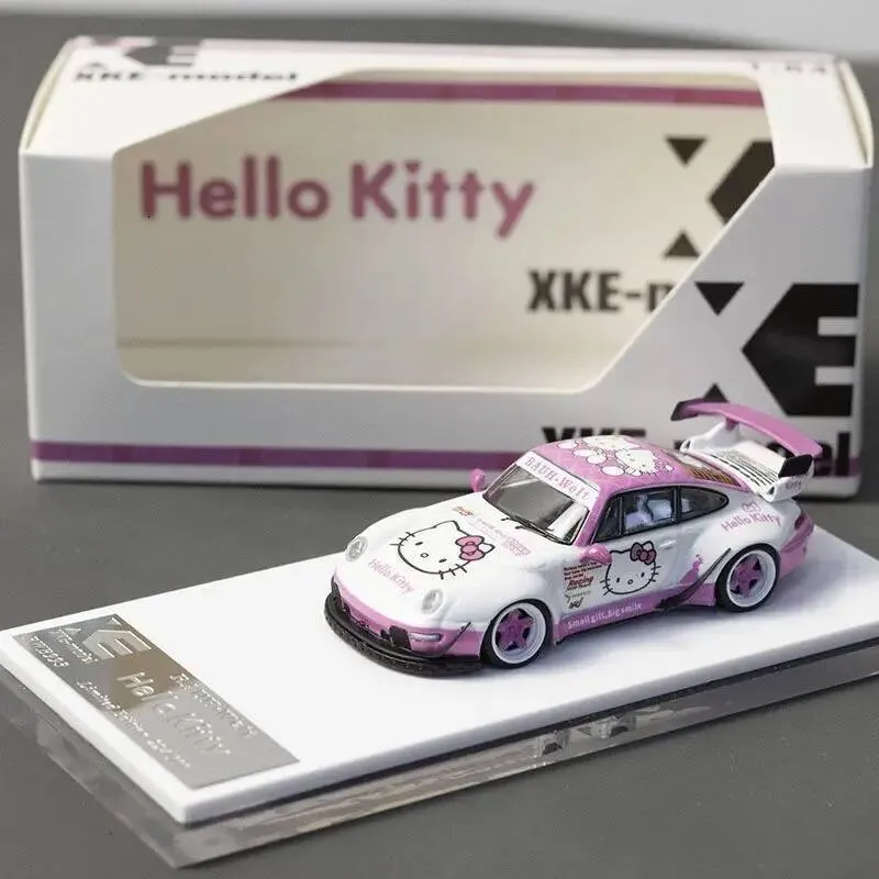 Xke 1:64 Scale Porsche 964 993 Hello Kitty Rwb Alloy From 12,95