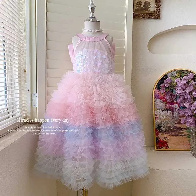 New Summer Kids Girls Dress Halter Neck With Sequin... From Bolormaa3, Rs.1,454.25