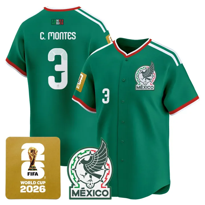 Mexico 2026 World Cup Baseball Jersey Raul Jimenez From
