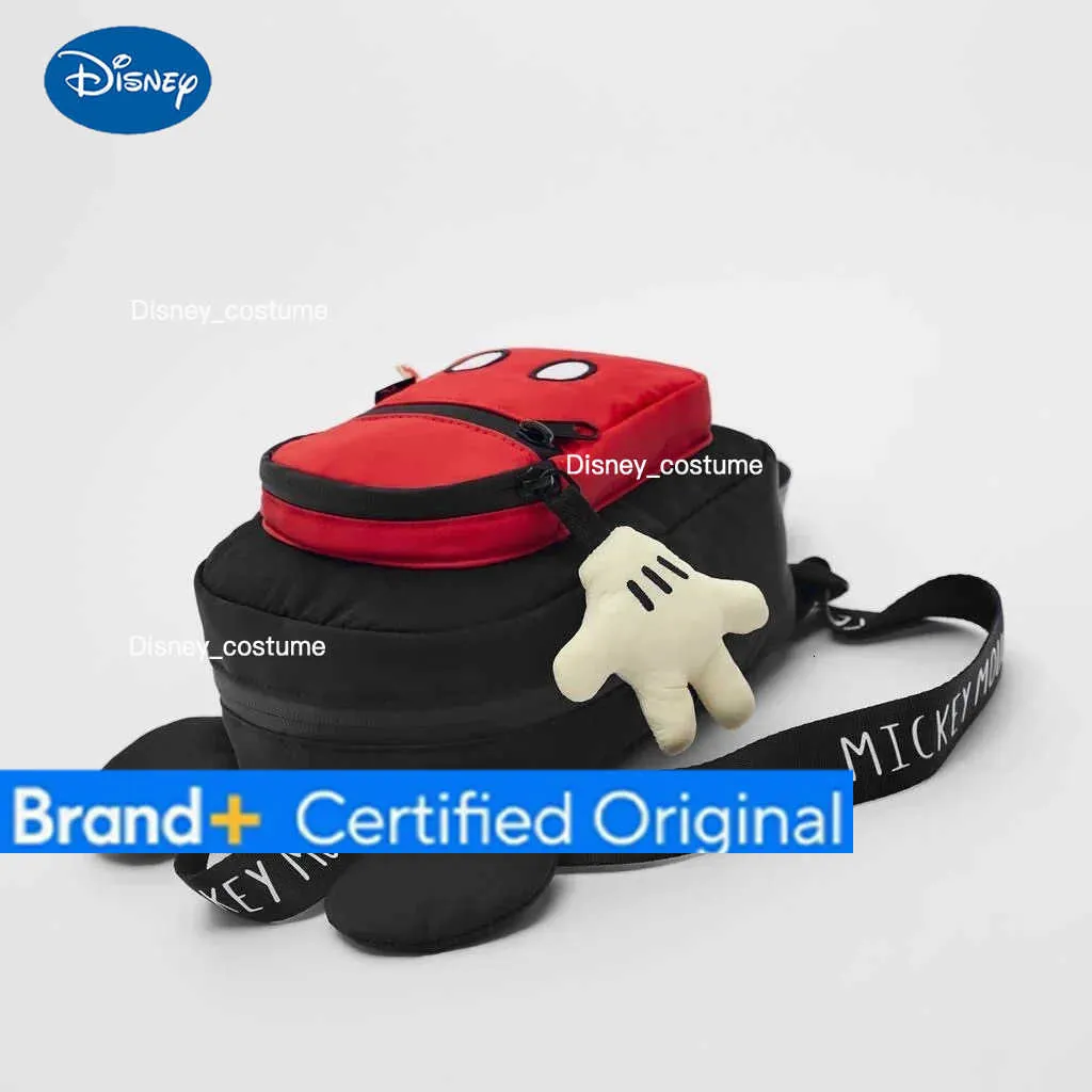 boys' disney mini backpack Mickey Mouse Cosplay US Exclusive Mickey head silhouettes are burned out in the material to create an all Disney Disney Cartoon Mickey Mini