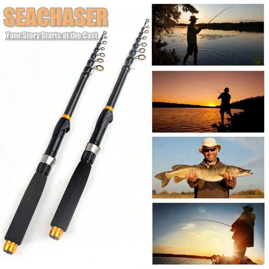 coleman portable fishing pole BnM Capps and Trolling Rod 14ft 3 sec this rod is 24.5ft Bubba Carbon Fiber Extendable Colour:416 Practice/Barrier net