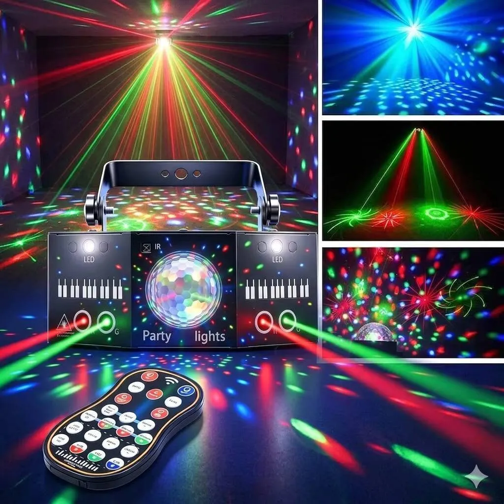 YSH Disco LED Beam Effect Party DJ Stage RGBW Ball... From Ddmyfeb, Rs.5,757