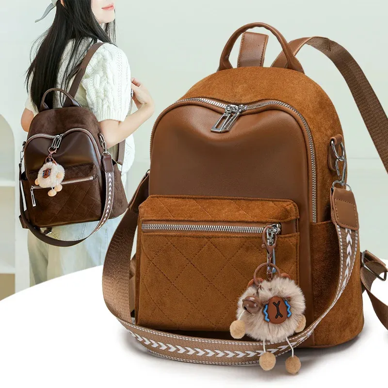 cooperative leather backpack Cooper zippers Leather zipper pulls Solid copper rivets at all stress points Strong UV and weather resistant marine grade polyester thread Mission Mercantile Lifetime Promise Dimensions Moore Leather Backpack Cognac