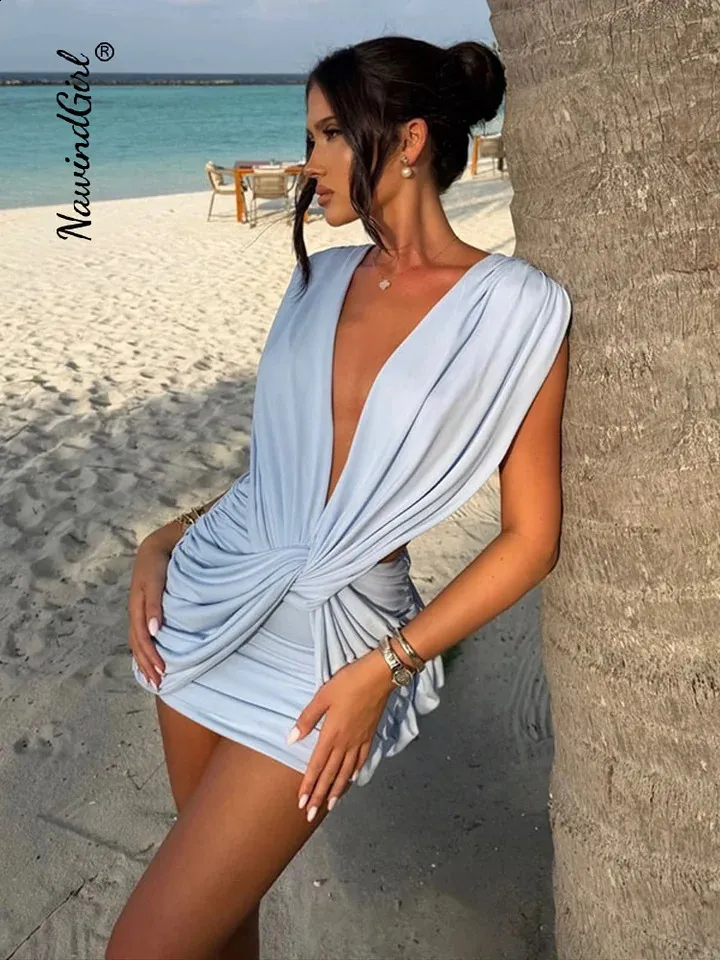 sexy beach dress Elastic Waist Chiffon Slit Maxi #White #Chiffon #Slit AFFORDABLE CLOTHING Fitted waist detail Women's Vacation & Resort Dresses